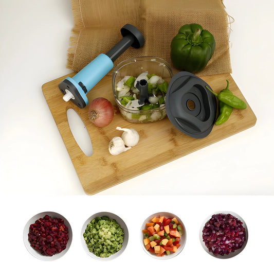 Manual Fruit & Vegetable Chopper For Easy Kitchen Use